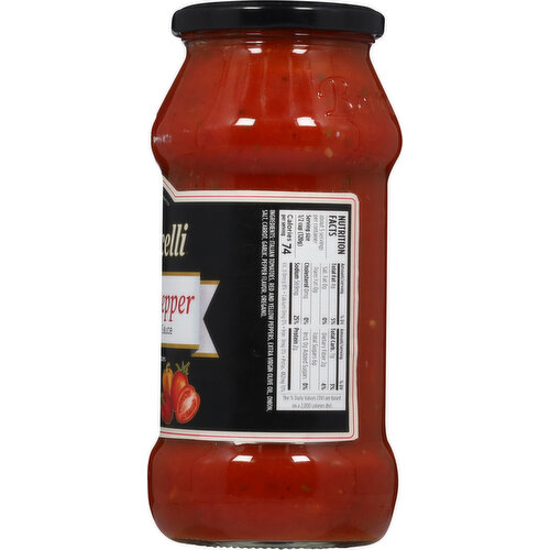 Botticelli Pasta Sauce, Grilled Pepper, Premium
