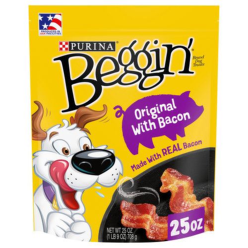 Dog Treats Beggin, Original with Bacon