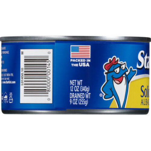 StarKist Solid White Albacore Tuna in Water Image 3 of 6