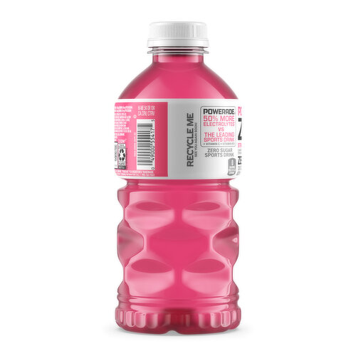 Powerade  Electrolyte Enhanced Zero Sugar Strawberry Smash Sports Drink, Bottle