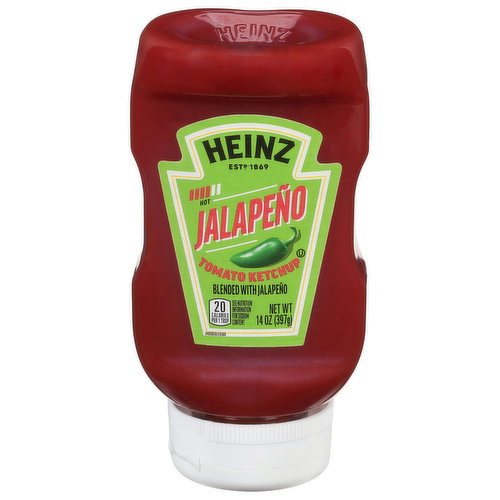 Heinz Tomato Ketchup, Jalapeno, Hot