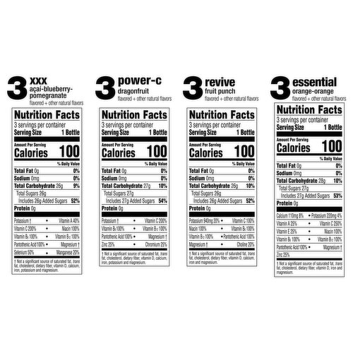 vitaminwater Variety Pack Nutrient Enhanced Water W/ Vitamins