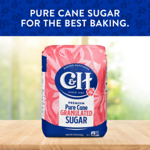 C&H Premium Pure Cane Granulated Sugar