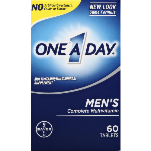 One A Day Multivitamin, Complete, Men's, Tablets