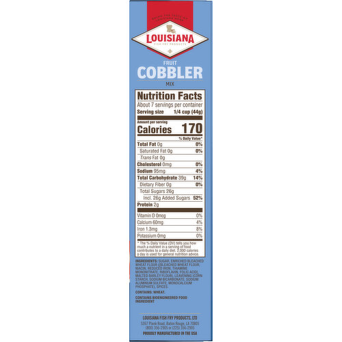 Louisiana Cobbler Mix Image 4 of 6