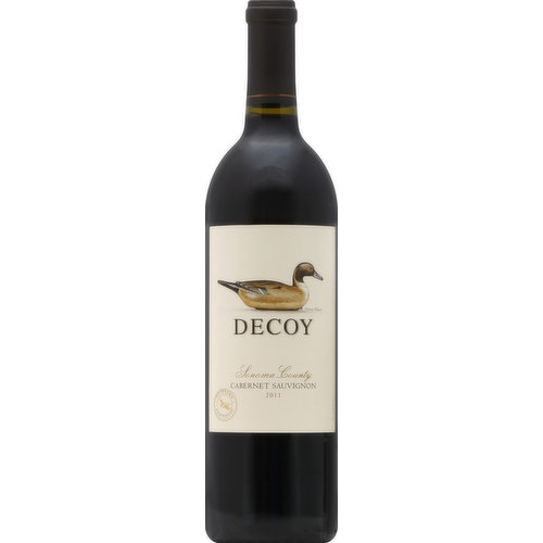 Decoy Cabernet Sauvignon, Sonoma County, 2010