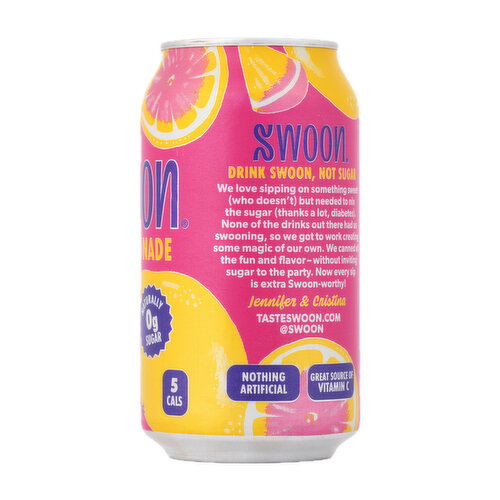 Swoon Brands LLC Zero Sugar Pink Lemonade