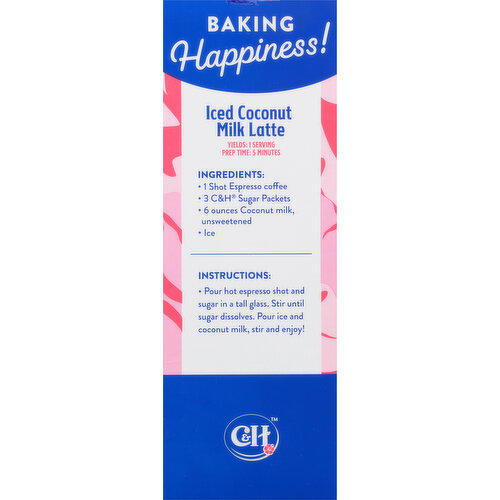 C&H Premium Pure Cane Sugar Packets