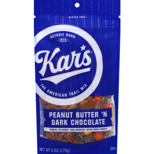 Kar's Trail Mix, Peanut Butter 'N Dark Chocolate