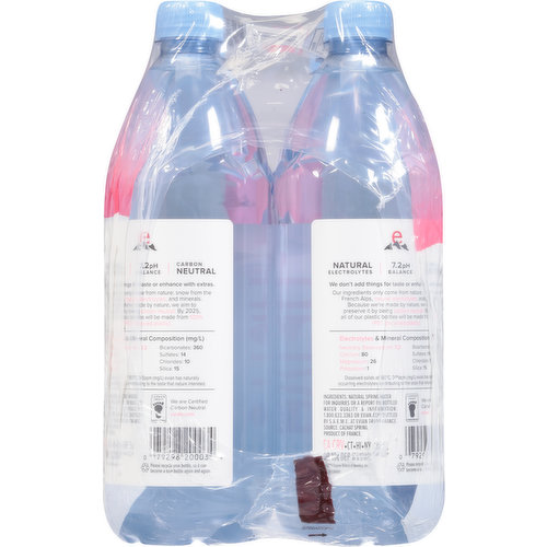 Evian Spring Water, Natural - Smart & Final