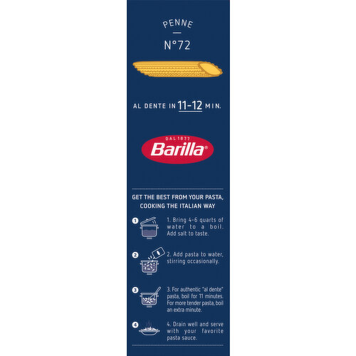 Barilla Penne - Non-GMO Pasta Made with Durum Wheat Semolina & Kosher Certified Pasta