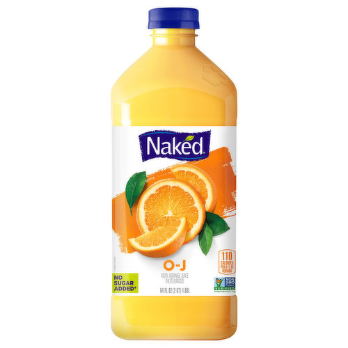 Naked 100% Orange Juice, O-J