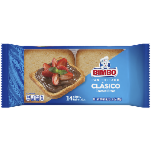 Bimbo Toasted Bread 7.4 oz