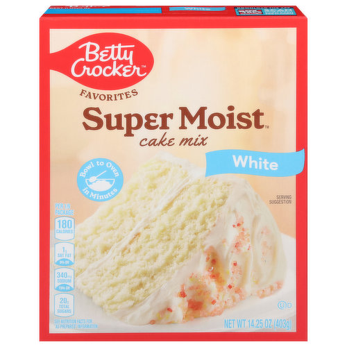 Betty Crocker Cake Mix, White
