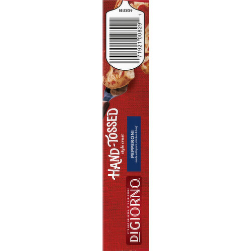 DiGiorno Pizza, Hand-Tossed Style Crust, Pepperoni, Personal Size