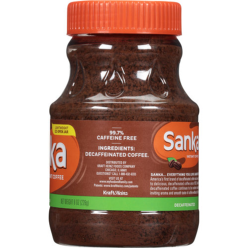 Sanka Instant Coffee, Decaffeinated
