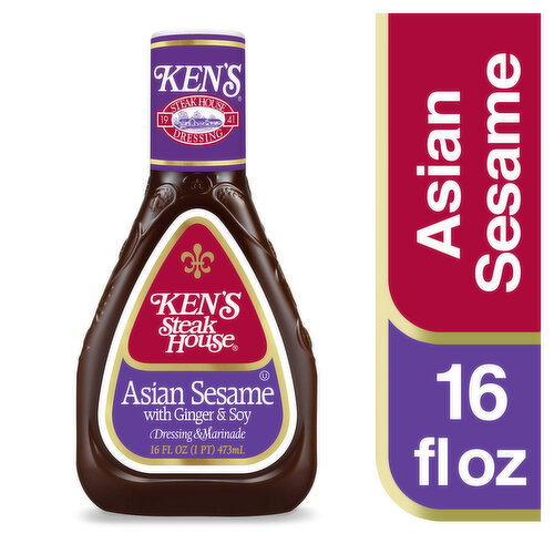 Ken's Steak House Asian Sesame Salad Dressing