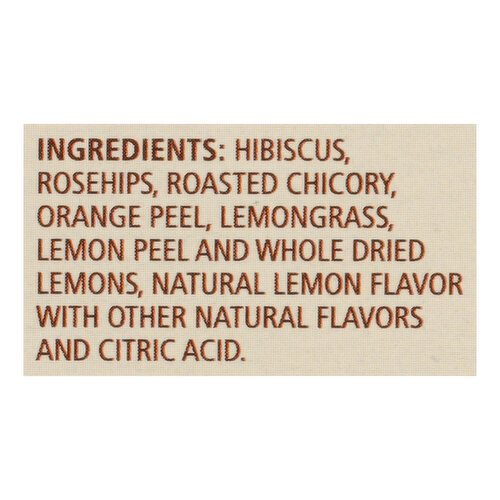 Celestial Seasonings Herbal Tea, Caffeine Free, Lemon Zinger, Tea Bags