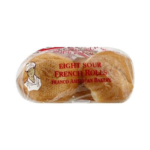 Franco Sour Deli Rolls 8 ct