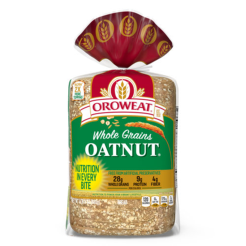 Oroweat Oatnut Sliced Bread