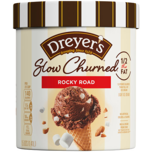 Dreyer's Rocky Road Light Ice Cream