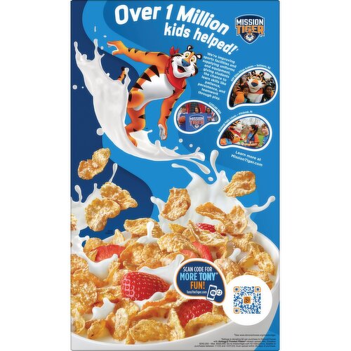 Frosted Flakes Breakfast Cereal, Chocolate Milkshake, Family Size
