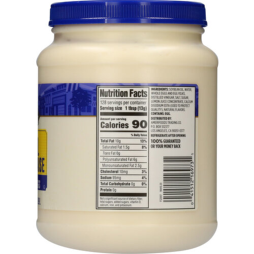 First Street Real Mayonnaise