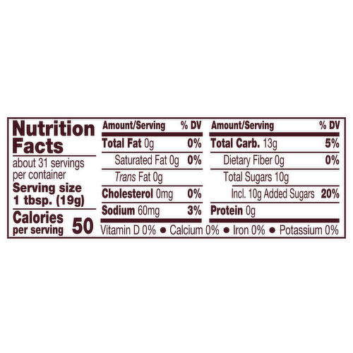 Hershey's Indulgent Caramel Flavor Syrup