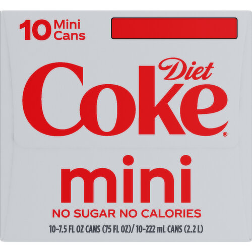 Diet Coke Diet Soda Soft Drink Fridge Pack