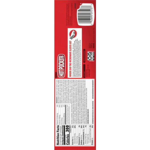 Hot Pockets Sandwiches, Italian Style Seasoned Crust, Italian Style Meatballs & Mozzarella, 12 Pack