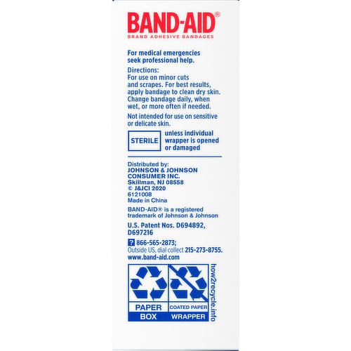 Band-Aid Adhesive Bandages, All One Size