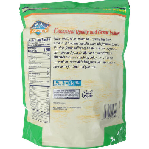 Blue Diamond Almonds Whole Natural Almonds