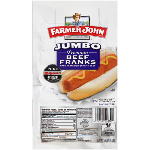 Farmer John Jumbo Beef Franks