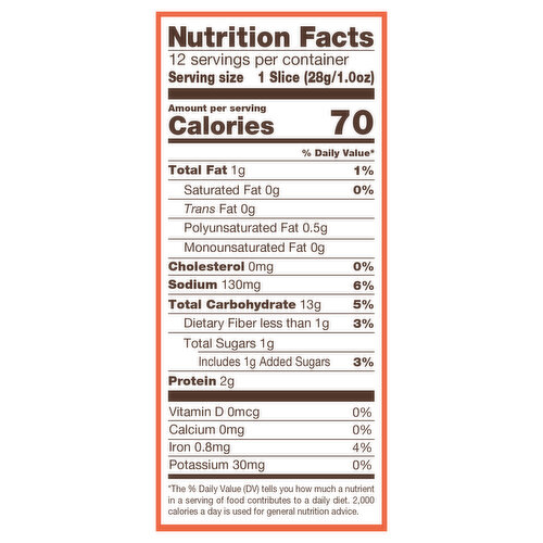 Nature's Own Ancient Grain Small Loaf Bread