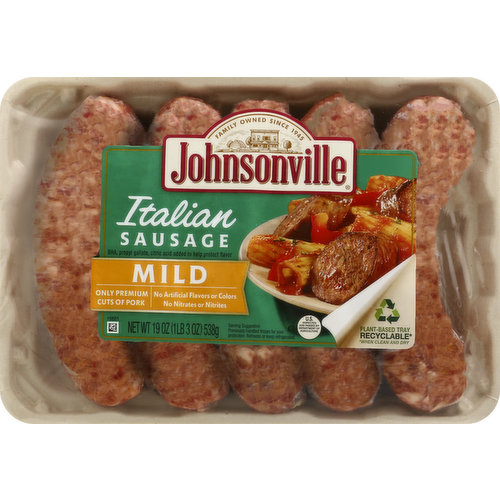 Johnsonville Sausage, Italian, Mild