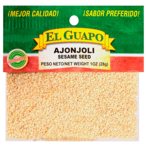 El Guapo Whole Sesame Seed (Ajonjolí Entero)