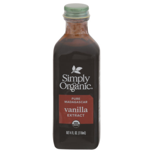 Simply Organic Vanilla Extract, Pure Madagascar