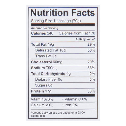 Oberto Calabrese Salame & Smoked Provolone Cheese