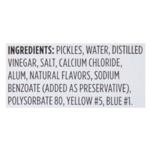 First Street Pickles, Dill Relish