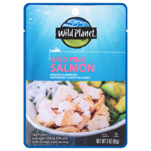 Wild Planet Salmon, Wild Pink