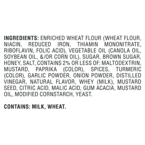 Dot's Homestyle Pretzels Pretzel Twists, Honey Mustard, Seasoned