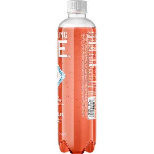 Sparkling Ice Sparkling Water, Zero Sugar, Peach Nectarine