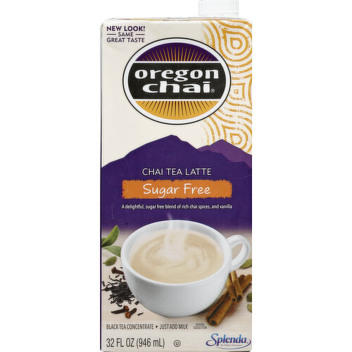 Oregon Chai Chai Tea Latte, Sugar Free