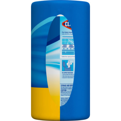 Clorox Disinfecting Wipes, Crisp Lemon/Fresh Scent, 3 Pack