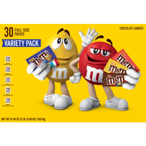 M&M'S Chocolate Candies, Variety Pack