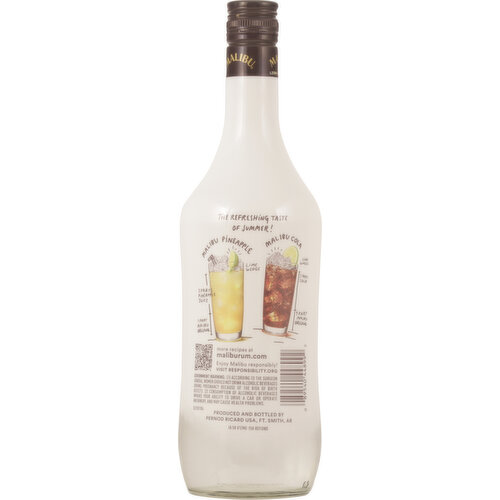 Malibu Caribbean Rum, with Coconut Liqueur, Original
