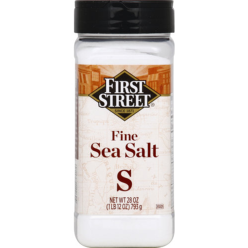 First Street Sea Salt, Fine