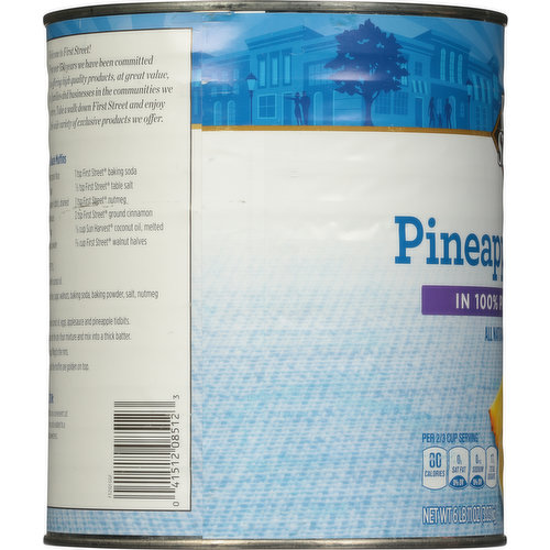 First Street Pineapple Tidbits