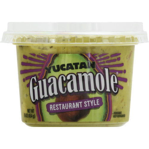 Yucatan Guacamole, Restaurant Style