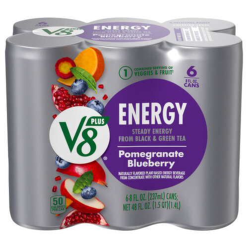 V8 Energy Beverage, Pomegranate Blueberry